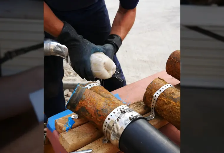 Sewer camera inspection equipment showing pipe conditions for Sewer Camera Inspection service in Mechanicsburg